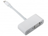 Кабель Lighting "папа" - VGA "мама" 0.1 м
