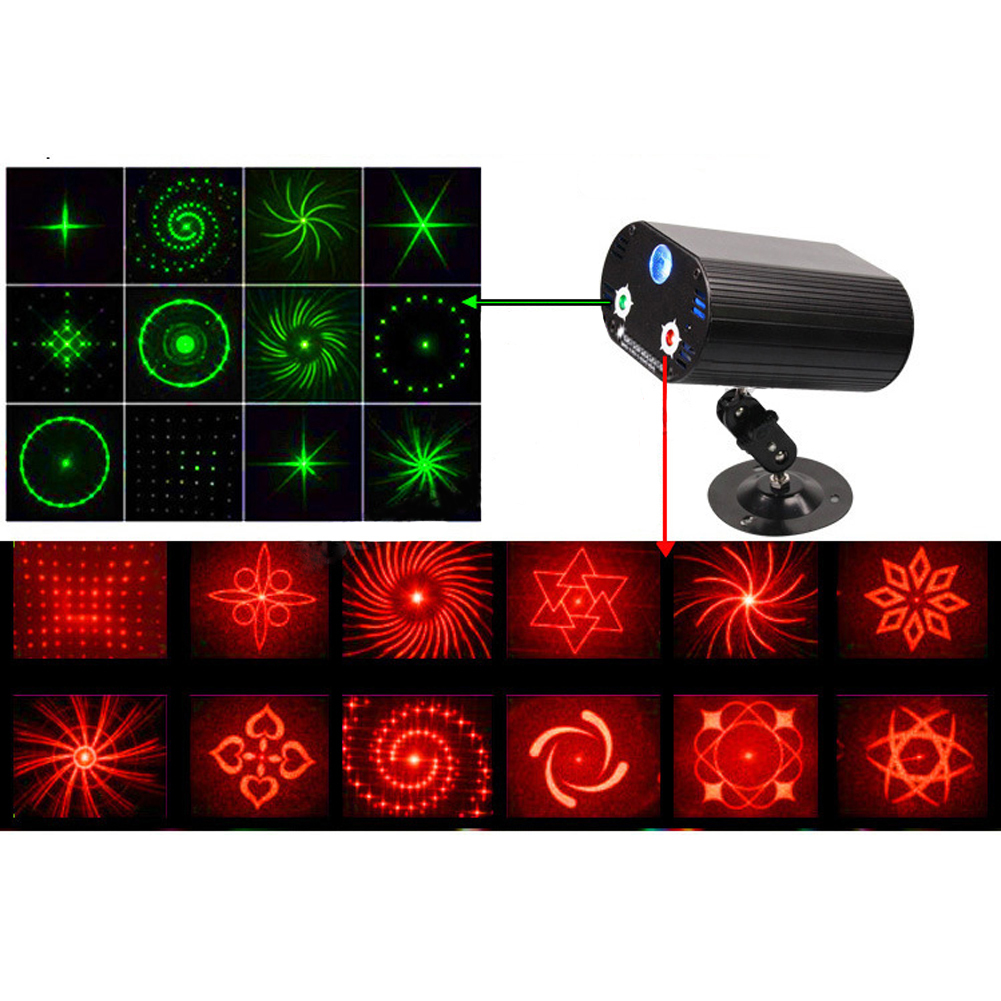 Лазерная цветомузыка PartyMaker RG LED