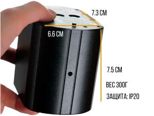 Лазерная проектор PartyMaker RG 2v1 LED 5w