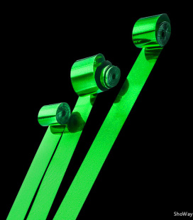 Серпантин металлизированный 2см*10м зеленый