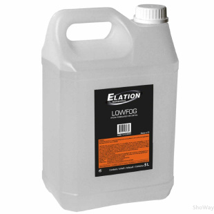 Жидкость для дым-машин ELATION fog juice lowfog 5л