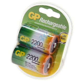 Аккумулятор GP HR20 2200 мАч 1 шт.