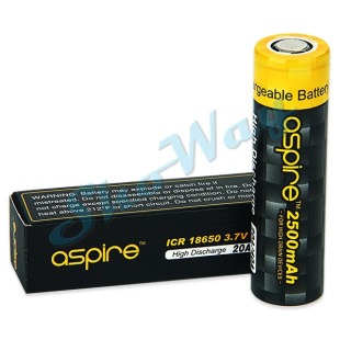 Аккумулятор Aspire ICR 18650 2500 мАч Li-ion 1 шт.