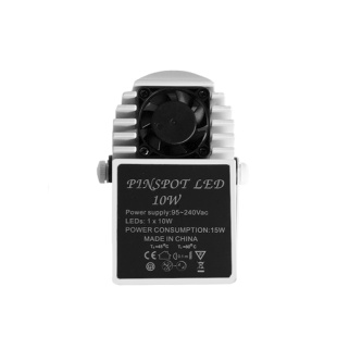 Светодиодный прожектор PartyMaker LED PinSpot 10W RGBW с пультом, белый