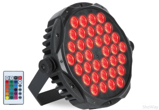 Супер тонкий светодиодный прожектор LEB PAR SLIM  RGB 36x3