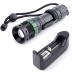 Светодиодный аккумуляторный фонарь 380LM CREE ZOOM