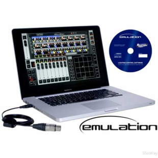 Контроллер Elation EmuLATION-DMX software