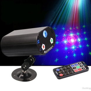 Лазерная цветомузыка PartyMaker RG LED