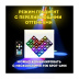 Светодиодный прожектор PartyMaker LED PinSpot 15W RGBW с пультом, черный