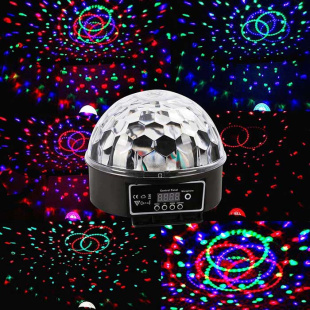 Светодиодный диско шар PartyMaker Magic Ball Light 9 dmx
