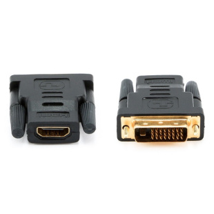 Переходник Plastic Gold HDMI "мама" - DVI-D "папа"