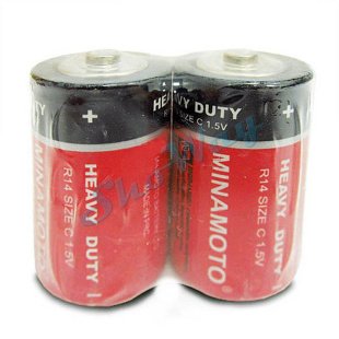 Батарейка MINAMOTO Heavy Duty R20 1 шт.
