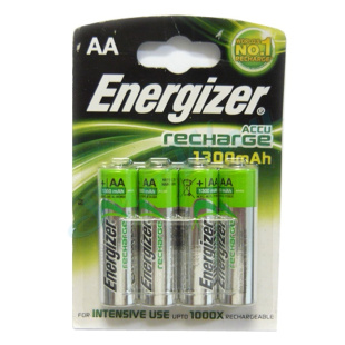 Аккумулятор Energizer HR6 1300mAh 1 шт.