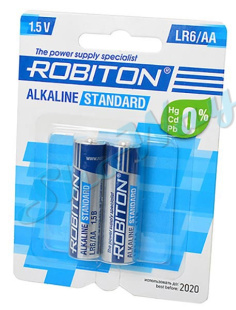 Батарейка ROBITON STANDARD LR6 1 шт.