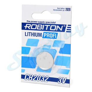 Батарейка таблетка ROBITON PROFI R-CR2032 1 шт.