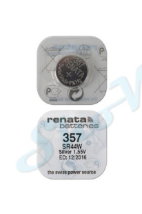 Батарейка для часов RENATA SR44W 357 1 шт.