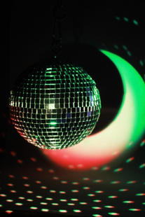 Зеркальный диско шар PartyMaker диаметр 10 см серебро