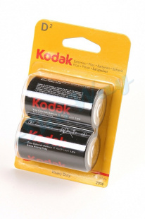 Батарейка Kodak Extra Heavy Duty R20 1 шт.