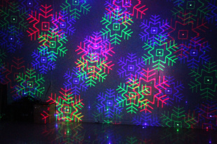 Уличная лазерная установка PartyMaker Garden Xmas RGB XL
