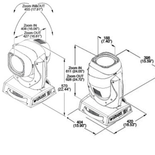 Вращающаяся голова Clay Paky Mythos