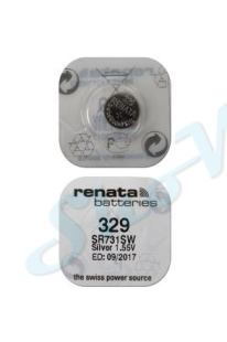 Батарейка для часов RENATA SR731SW 329 1 шт.