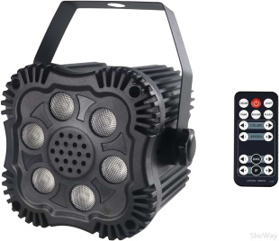 Светодиодный прожектор LED PAR 6x10 RGBW с пультом