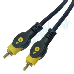 Кабель аудио Plastic Gold PRO 1xRCA "папа" - 1xRCA "папа" 2 м