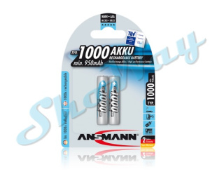Аккумулятор Ansmann Professional AAA 1000 мАч 1 шт.