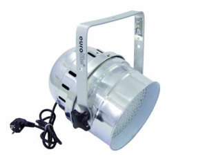 Прожектор Eurolite LED PAR-64 short, 10 mm, RGB LED, silver