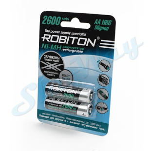Аккумулятор AA ROBITON RT 2600 мАч 1 шт.