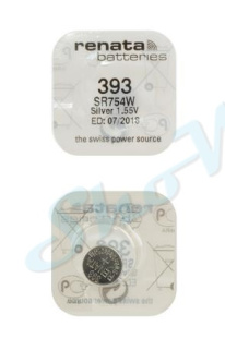 Батарейка для часов RENATA SR754W 393 1 шт.