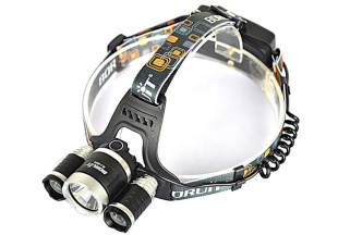 Мощный налобный фонарь Boruit HL-720