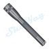 Фонарь MAGLITE Mini, 2АА, с чехлом, серый