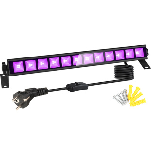 Ультрафиолетовый светильник PARTY MAKER UV LED BAR 40 светодиодов 36Вт