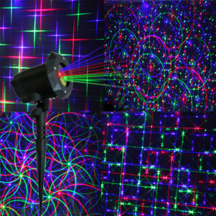 Уличная лазерная подсветка PartyMaker Garden Flower RGB XL