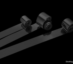 Серпантин металлизированный 1,5см*5м черный