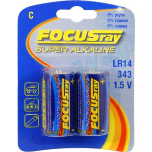 Батарейка FOCUSray Super Alkaline LR20 1 шт.