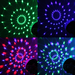 Светодиодный диско шар PartyMaker Magic Ball Light 9 dmx