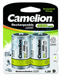 Аккумулятор Camelion Ni-Cd D 4500 мАч 1 шт.