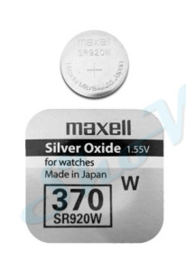Батарейка для часов MAXELL SR920W 370 1 шт.