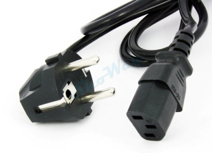 Сетевой шнур Plastic PCS 1.8 м