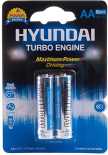 Батарейка HYUNDAI POWER ALKALINE LR6 1 шт.