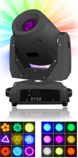 Вращающаяся голова INVOLIGHT LEDMH210S