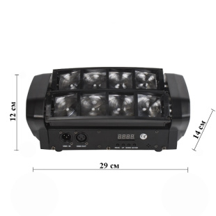 Световой эффект паук PartyMaker Spider mini 8x6W RGBW