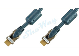 Кабель цифровой Metal Gold HDMI "папа" - HDMI "папа" D8мм FF 15 м