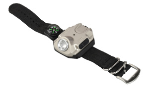 Фонарь на запястье с компасом Wristlight HL-2211