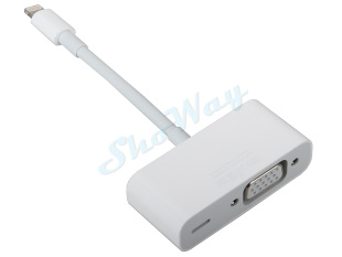 Кабель Lighting "папа" - VGA "мама" 0.1 м
