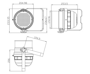Прожектор INVOLIGHT LEDPAR56/BK
