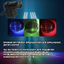 Светодиодный прожектор PartyMaker LED PinSpot 10W RGBW с пультом, черный