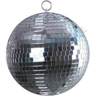 Зеркальный диско шар PartyMaker диаметр 20 см серебро